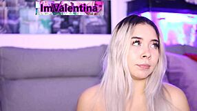 valentina the blonde colombian slave craves cock in every hole every single day