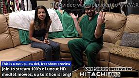 Aria Nicole Explodes In Hitachi Orgasms With Doctor Tampa