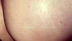 watch this homemade amateur couple fuck raw and cum in her ass!