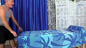 CAN YOU HANDLE THIS MATURE PLUMPER'S HUGE TITS AND ASS IN A STEAMY MASSAGE ORGY?