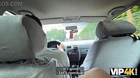 vip4k pretty village girl flashes pussy to stranger on way to granny