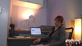 Penny Pax aroused at office craves some relief