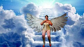 angelic granny's elegant diddle with dildo makes her fat pussy squirt cum close-up pov