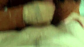 Girlfriend fingers masturbates moans homemade for husband till he sprays hot cumshot interactive couple fun