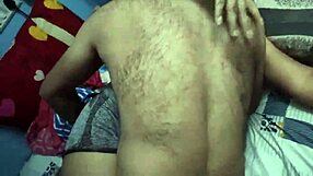 gf sneaks a ride on bf while roommates sleep nearby