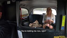 fake taxi british blonde college teen socks panties pulled aside pussy creampie deep missionary doggystyle riding