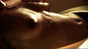 doesn't she love teasing your senses with her mature indian curves?