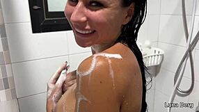 Naughty Stepsister Creampied Doggystyle in Shower Bent Over Wet Pussy