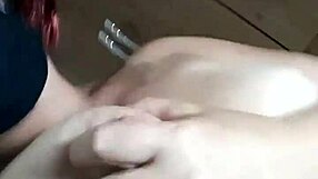 Mirella Delicia's Big Ass Shaved Pussy Takes Huge Toys in POV Massage