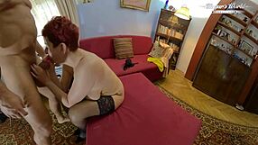 mature police lady lisa pinelli spreads her big pussy lips for prisoner's big cock backstage interview and banging