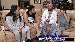 dr tampa dominates mia in backstage stranger roleplay