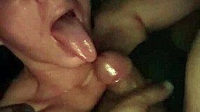 colombian milf sucks cock deep and swallows every drop homemade