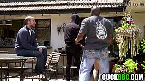 cuck husband watches bbc buddies pound asian wife hard