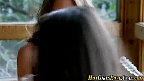 teen lesbos shove toys deep in tight ass holes
