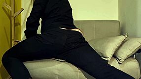 erotic guy unloads massive cumshots in pov with intense moans and full balls