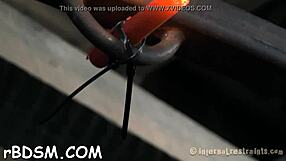 Fuck machine pounds bound villain viciously non-stop!