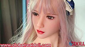 This 163cm Yuuna sex doll feels so real when I fuck her tight holes