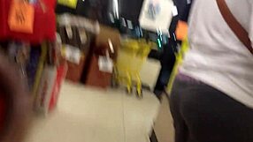 2 Hot Moms Caught Shopping Candid Hidden Cam