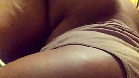 he pounds her fat black ass deep watching it jiggle wildly