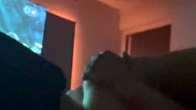 Real amateur couple with huge black ebony ass gets narrow and wild