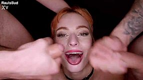 wanna see her squirt piss all over while getting face fucked rough?