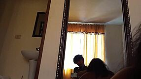Mi amiga latina del campo bends over begs for creampie dose can't wait rides my cock hard