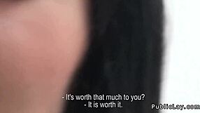 Euro Amateur Picked Up Publicly Then Monster Cock Fucks Her Indoors!