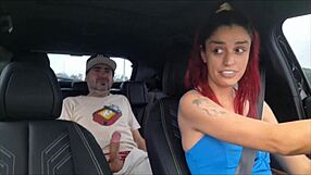 wanna watch this safada app driver let passengers jerk off in her car?