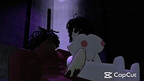 intruder hides in my house gets big black cock anal punishment cum on ass