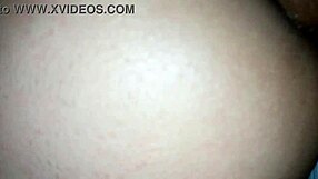 Boyfriend squeezes girlfriend's juicy latina ass cheeks hard!