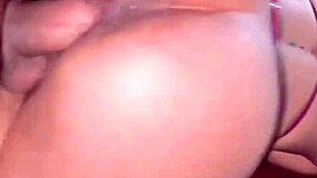 back home ripping clothes for wild cowgirl ride on cheerleader girlfriend's wet pussy