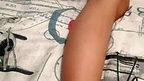 after the party she always begs for hard sex from us... find juanlatino for more close-up pussy action