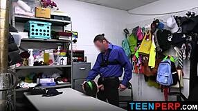 Officer Take My Pussy Hard Jack Vegas Punishes Teen Perp!