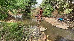 i'm flashing my fat curvy brown-skinned ebony body at the public stream ready to be devoured