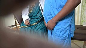 doctor watches nurse get fucked hard by patient in hidden hospital cam