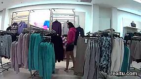 Ravishing Czech Teen Tempted in Supermarket. Ripped Clothes Lead to Hardcore POV Pounding