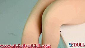 This 163cm Yuuna sex doll feels so real when I fuck her tight holes