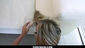 busty milf stepmom begs stepson for cum deep in her pussy