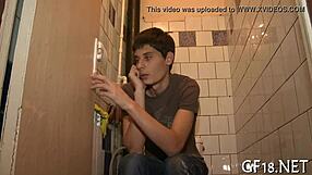 i can't stop staring at this brunette teen getting banged hard for cash