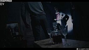 octokuro huge tits vampire dp anal creampie threesome