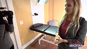 kinky blonde alex moans as sweet coed autum devours her tits and shaved pussy deep