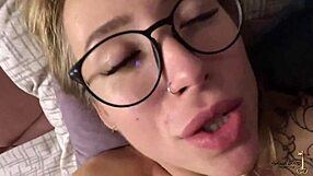 Fucked new colleague doggystyle at hotel cumshot facial finish?