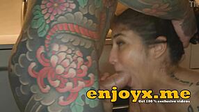 gorgeous brunette afrodita loves rough pounding cum on huge natural tits in hd