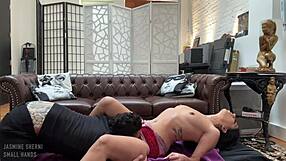 Jasmine Sherni Submits to Aaron Small's BDSM Domination
