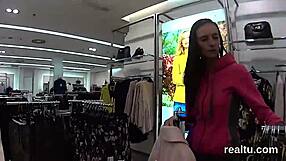 Ravishing Czech Teen Tempted in Supermarket. Ripped Clothes Lead to Hardcore POV Pounding