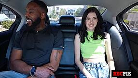petite bella nova denies bbc condom for raw pussy pounding creampie doggystyle facial