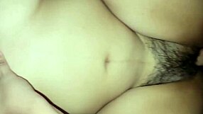 latina milf begged louder tv while i fucked her hairy pussy on balcony