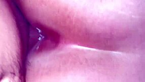 bent over latina teen gets anal creampie doggystyle in gym while on her period