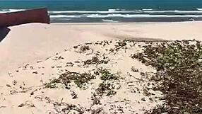 Risky Fortaleza Beach Sex Thrills Brazilian Amateurs