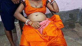 village girl's suhagrat hides hairy pussy and armpit secrets